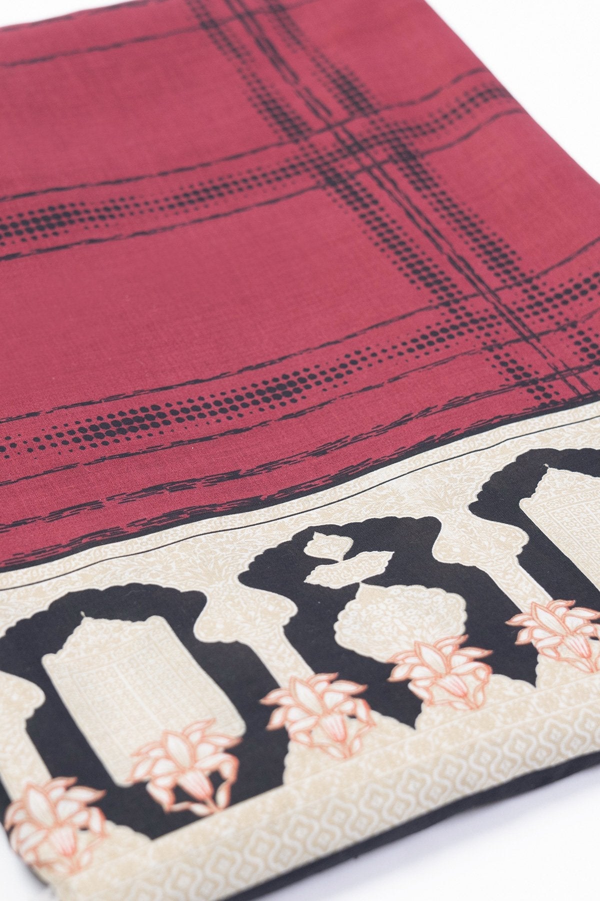 Alkaram - 3 Pc Printed Lawn Suit With Printed Lawn Dupatta