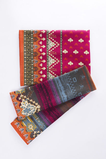 Alkaram - 3 Pc Printed Khaddar Suit With Printed Khaddar Dupatta