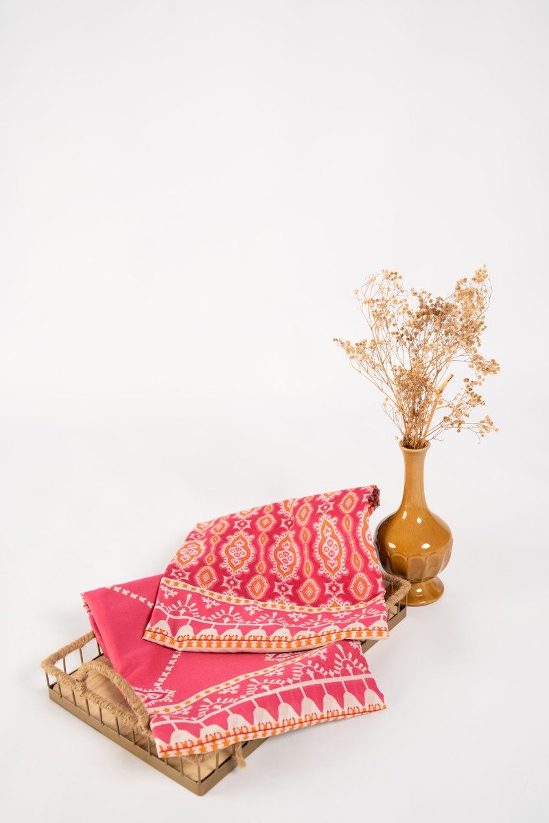 3 Pc Printed Lawn Suit With Printed Lawn Dupatta