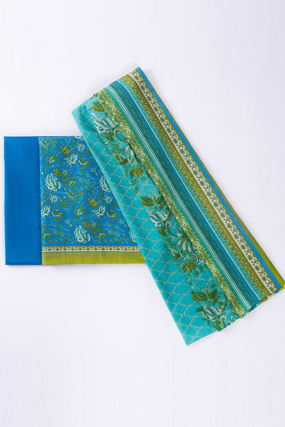 Alkaram - 3 Pc Printed Lawn Suit With Printed Lawn Dupatta