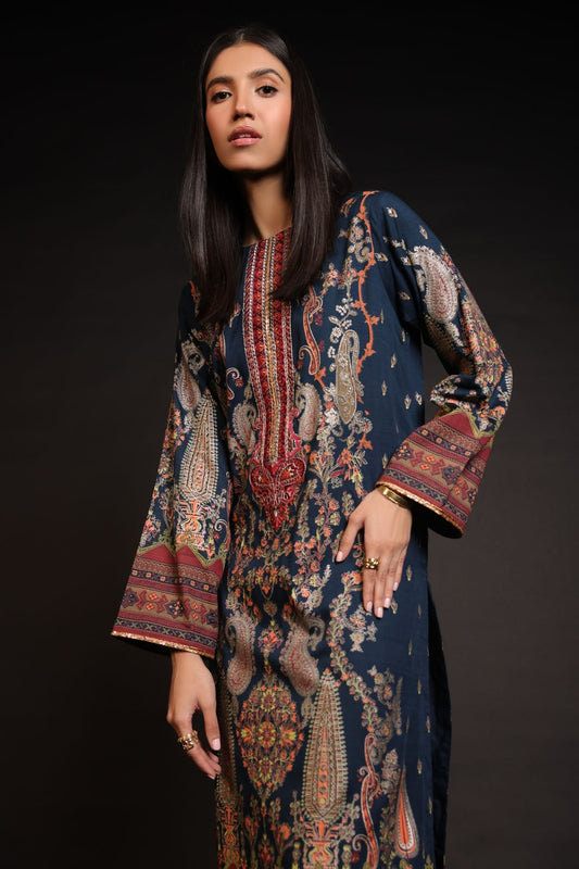 Raw Silk Kurti