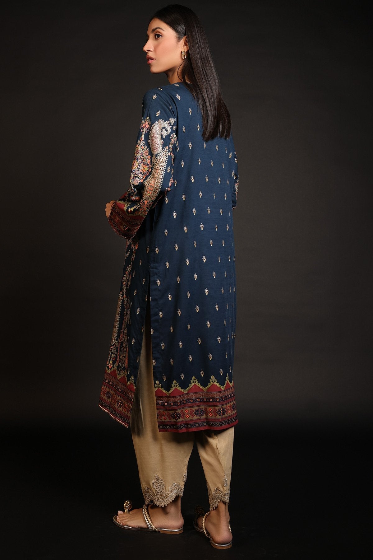 Raw Silk Kurti