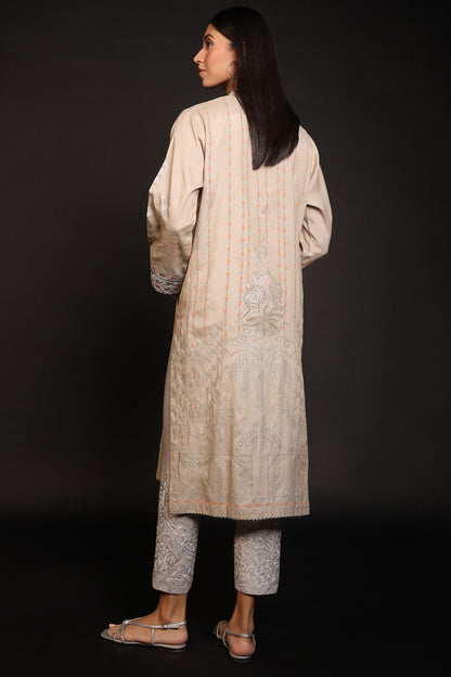 Raw Silk Formal Kurti
