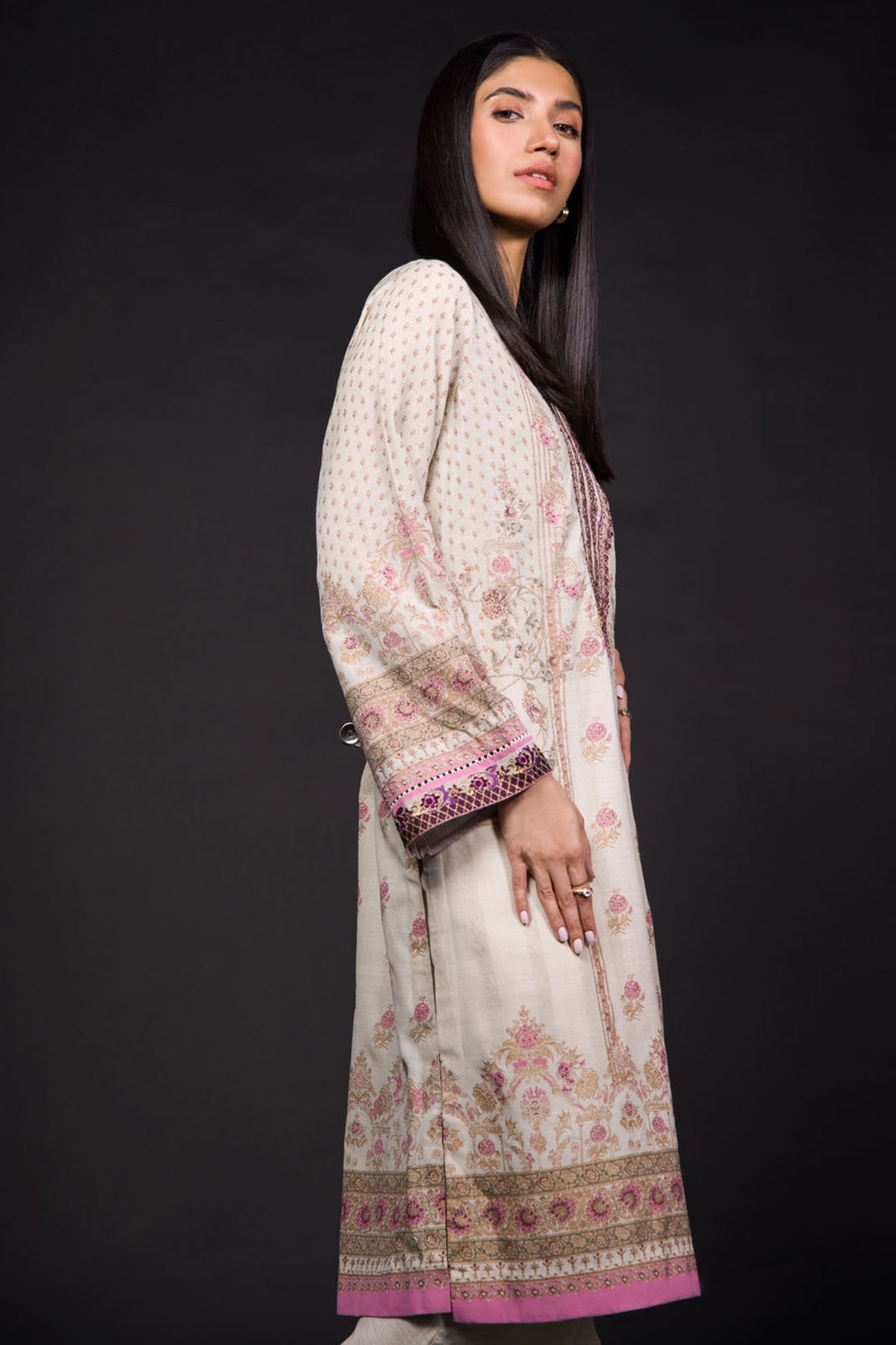 2 Pc Raw Silk Formal Outfit