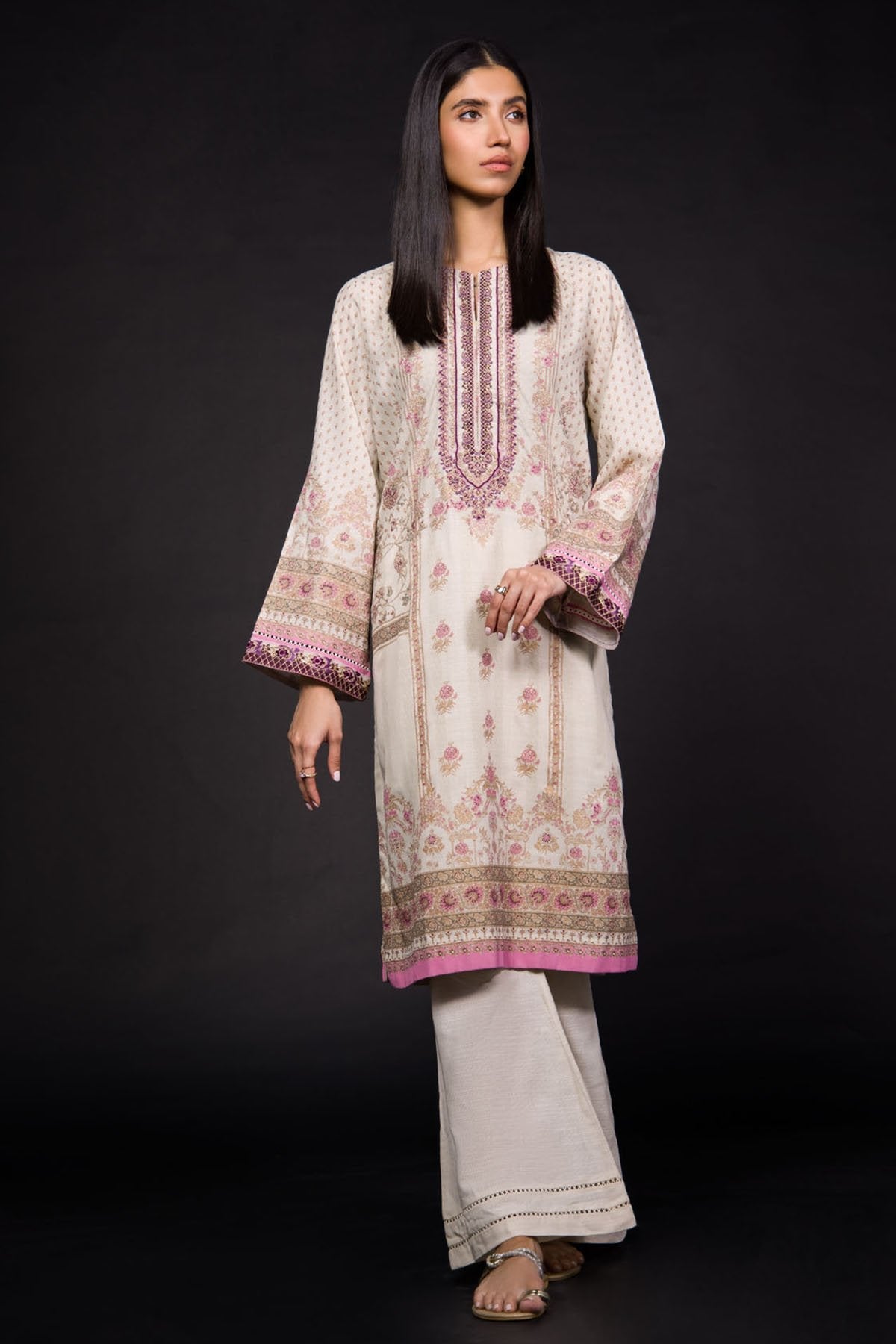 2 Pc Raw Silk Formal Outfit