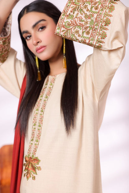 3 Pc Raw Silk Outfit
