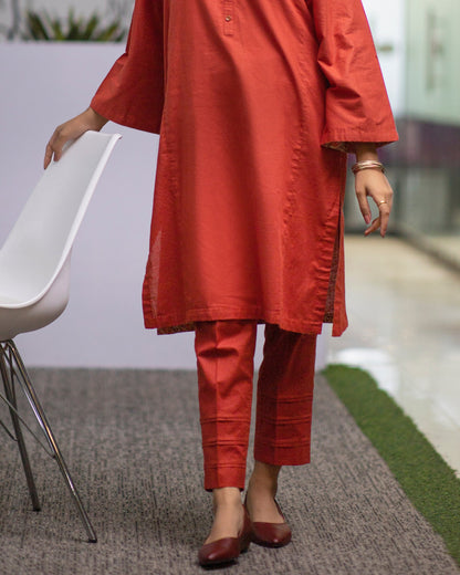 Eraj Hussain - Brick Trouser - Basic
