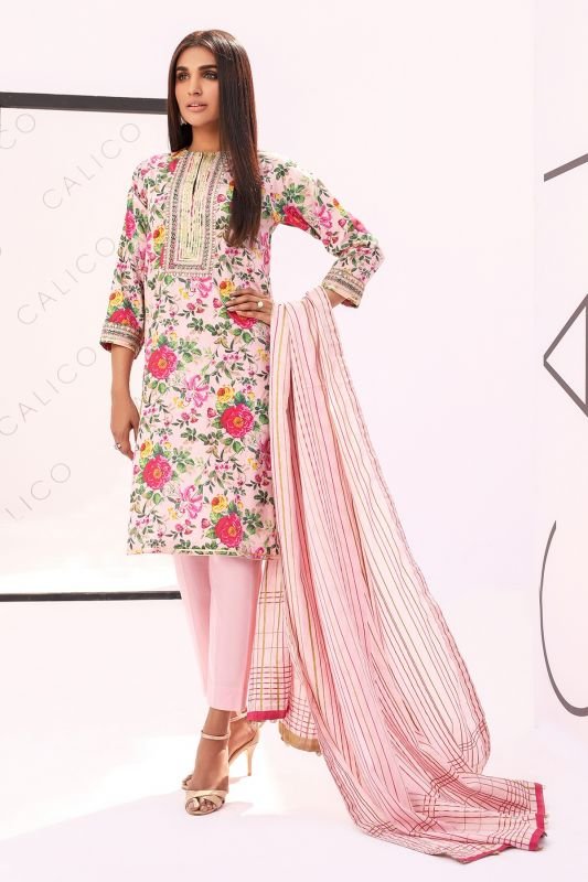 3 Pc Formal Cotton Satin Suit