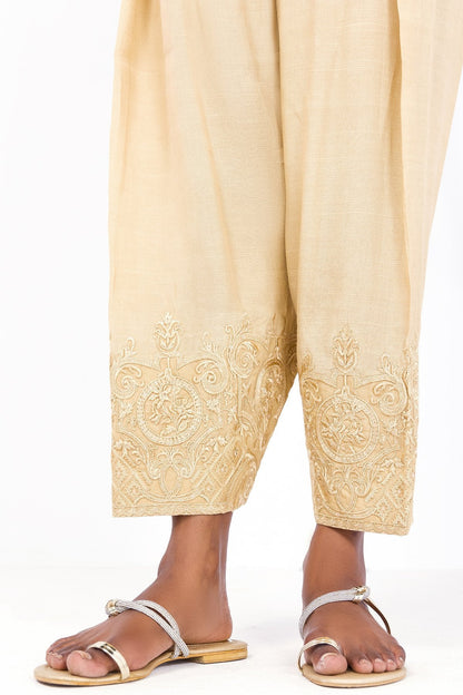 Raw Silk Trouser