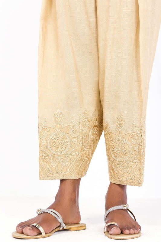 Raw Silk Trouser