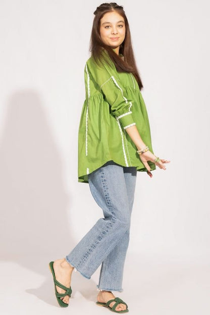 Printed Cambric Kurti