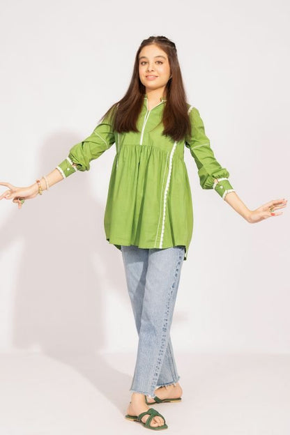 Printed Cambric Kurti