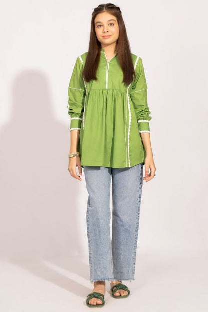 Printed Cambric Kurti