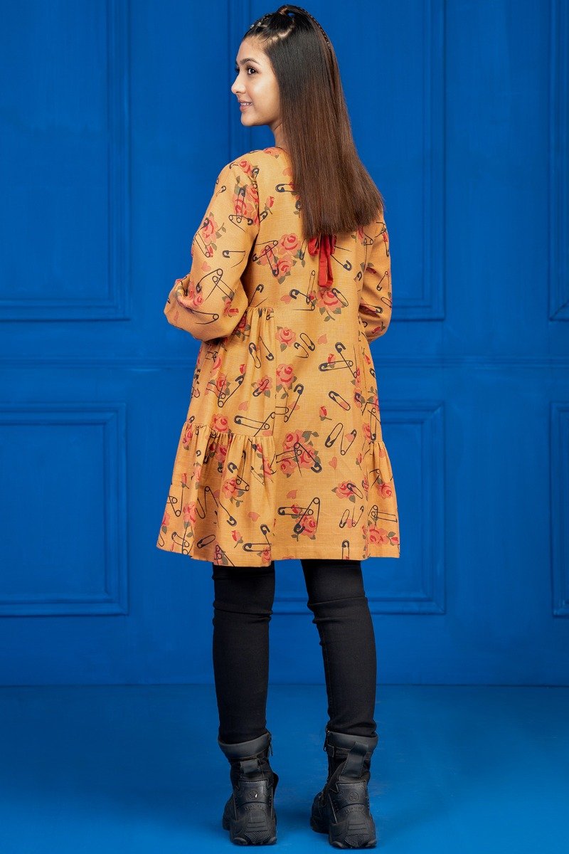 Printed Khaddar Kurti