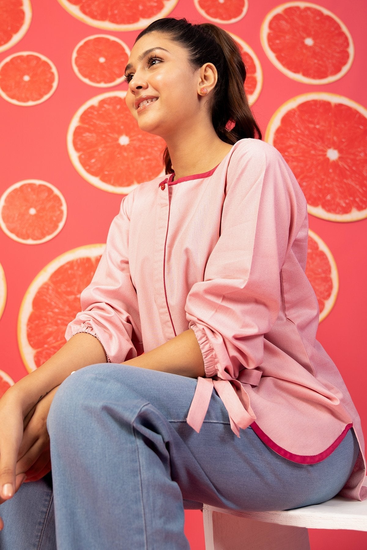Dyed Karandi Kurti