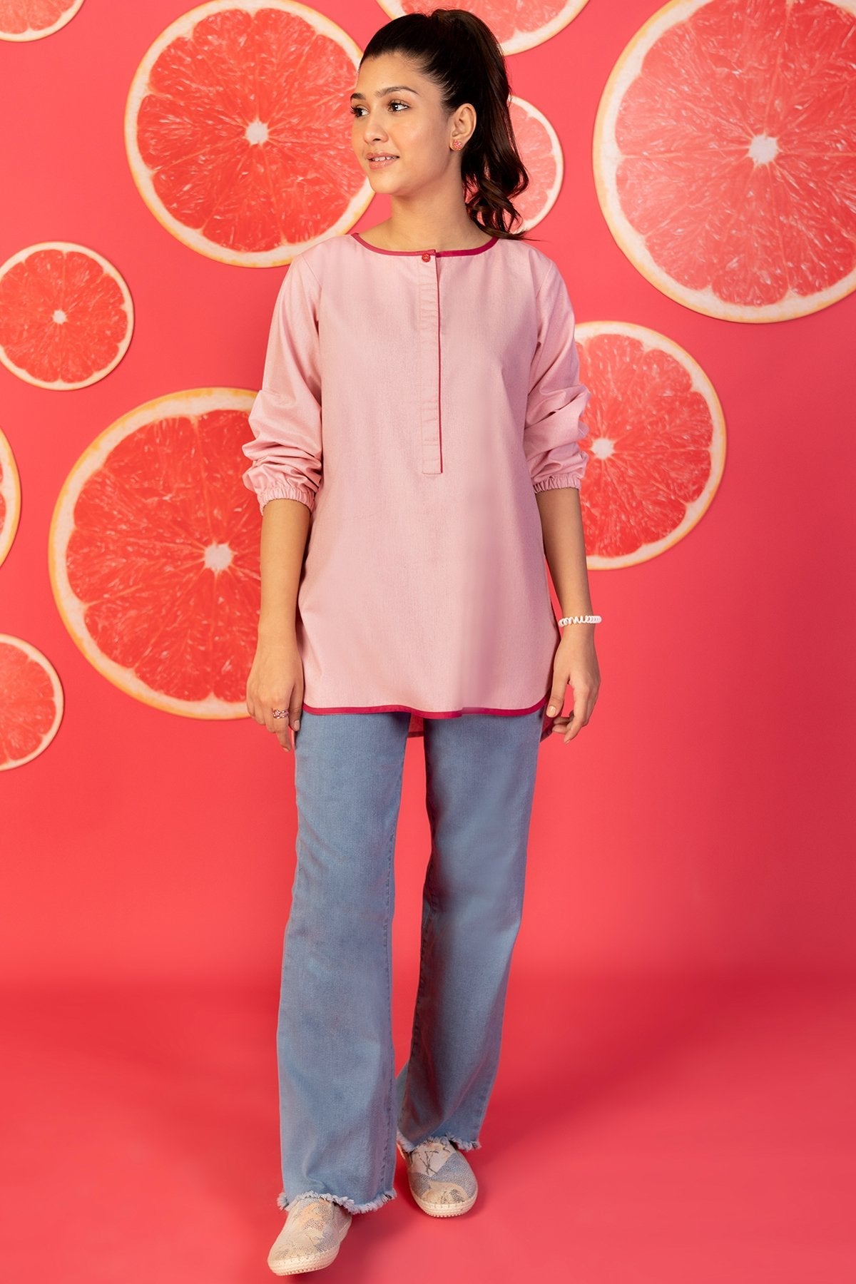 Dyed Karandi Kurti