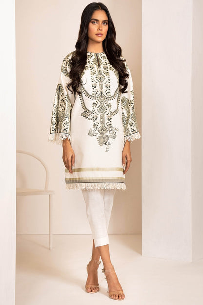 Alkaram - One Piece Printed Denim Shirt
