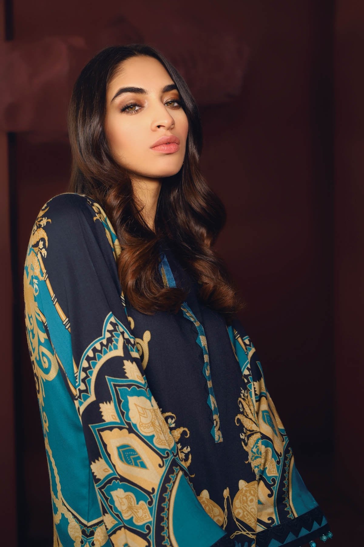 Alkaram - One Piece Printed Twill Viscose Shirt