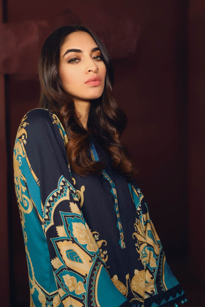 Alkaram - One Piece Printed Twill Viscose Shirt