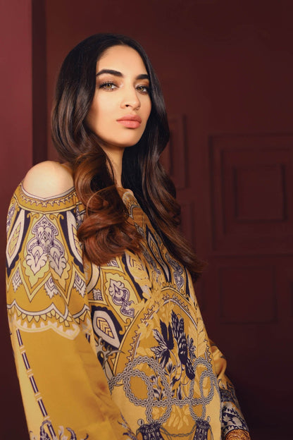 Alkaram - One Piece Printed Twill Viscose Shirt