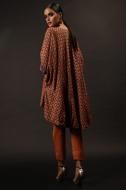 Printed Silk Fabric (Sold by Per Meter)
