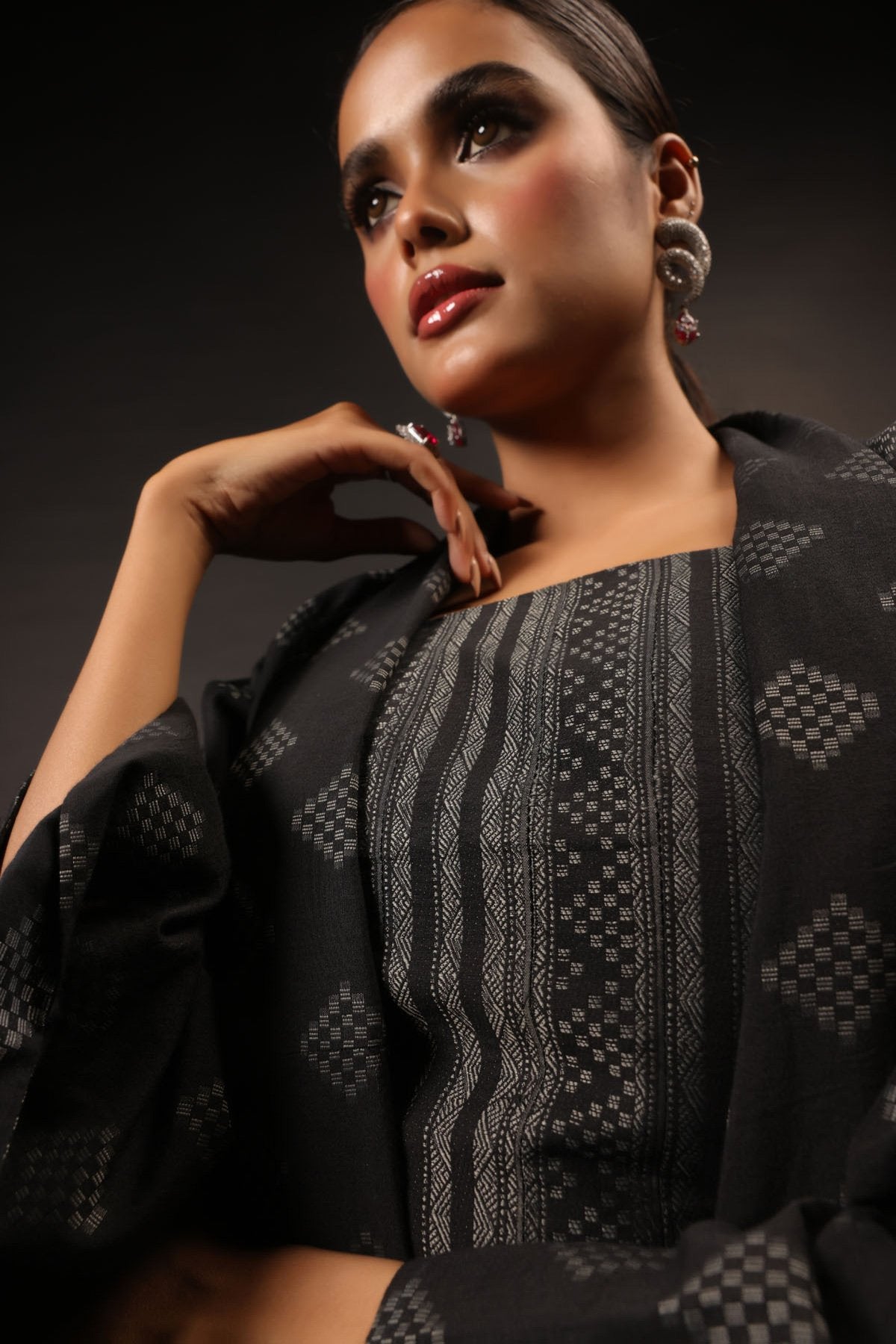 Woven Jacquard Fabric (Sold by Per Meter)