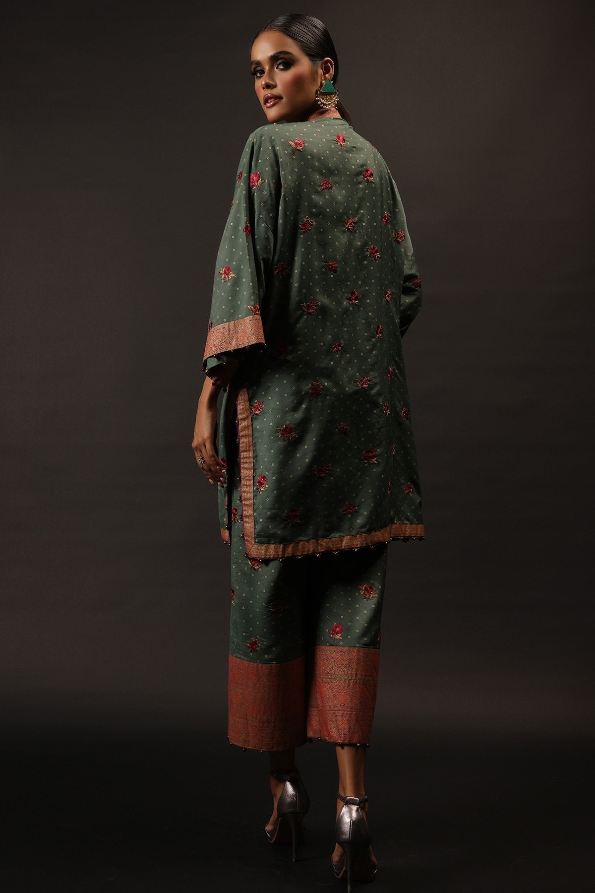 Printed  Silk Fabric