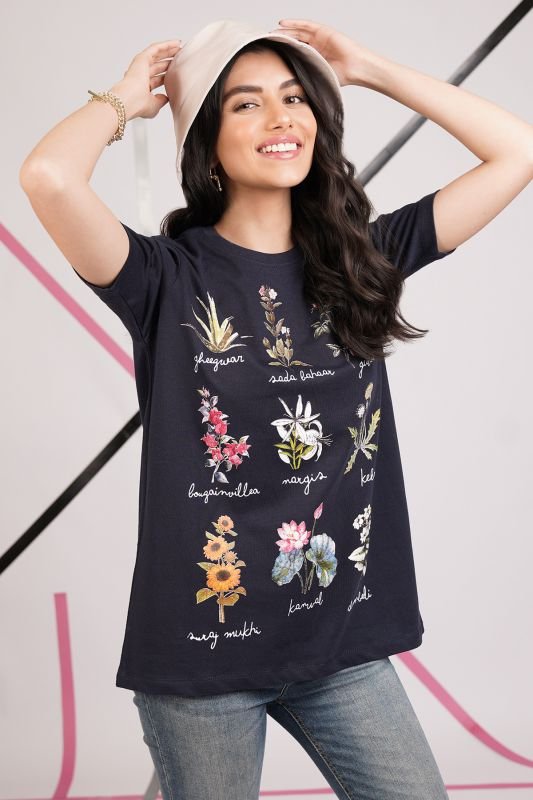 Cotton Jersey Basic Tee