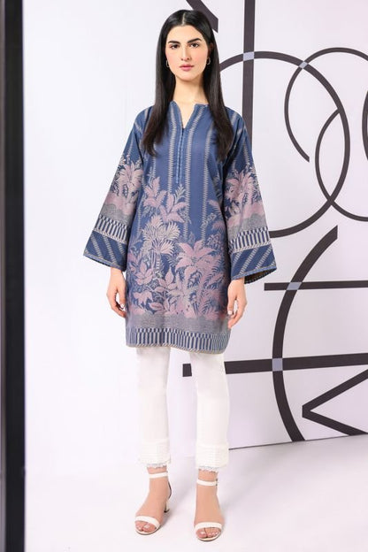 Dyed Jacquard Kurti