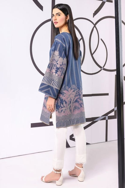 Dyed Jacquard Kurti