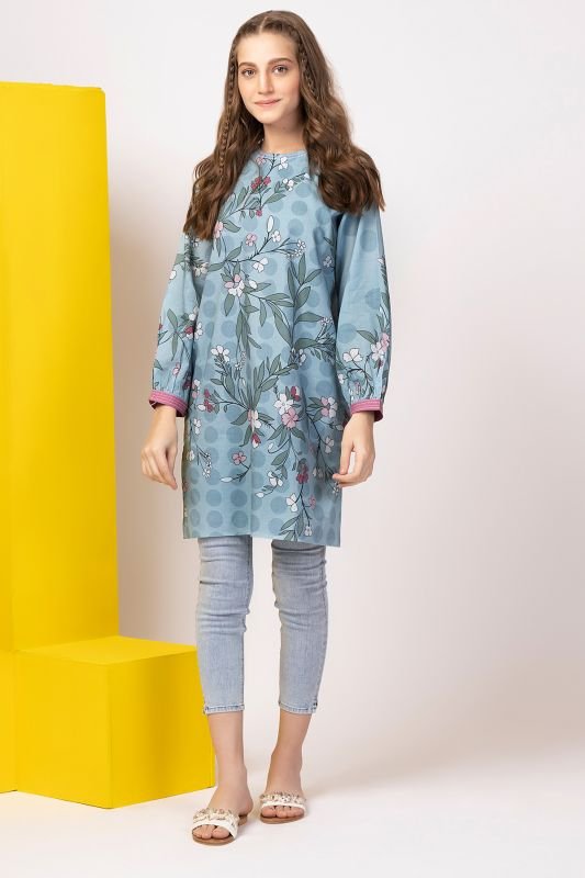 Printed Lawn Kurti