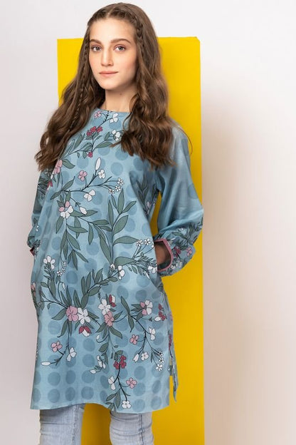 Printed Lawn Kurti