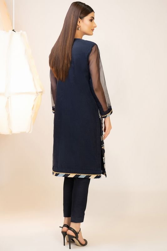 2 Piece Formal Organza Suit<br/>Shirt Trouser