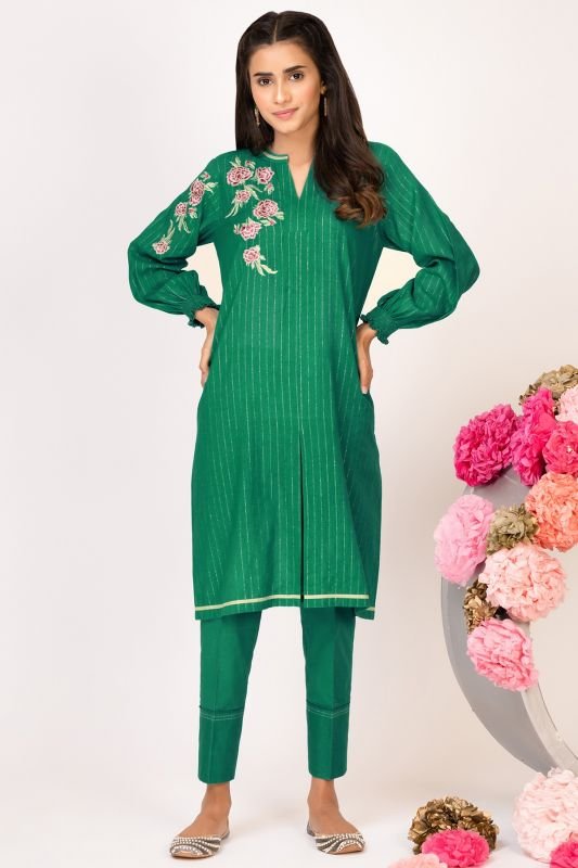 2 Pc Yarn Dyed Suit