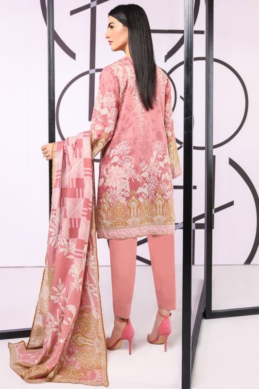 3 Pc Printed Lawn Suit