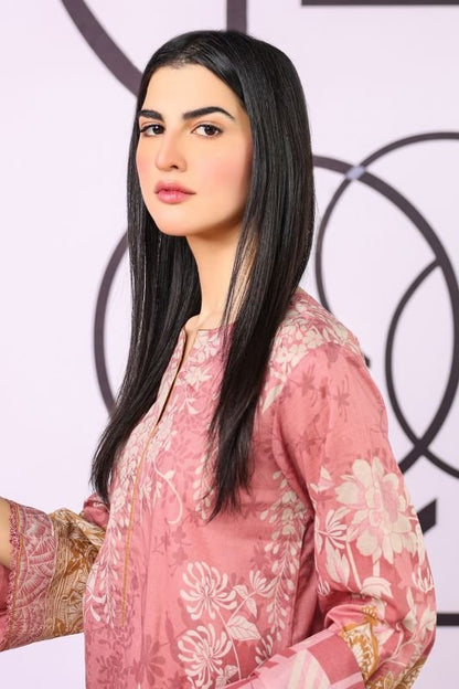 3 Pc Printed Lawn Suit