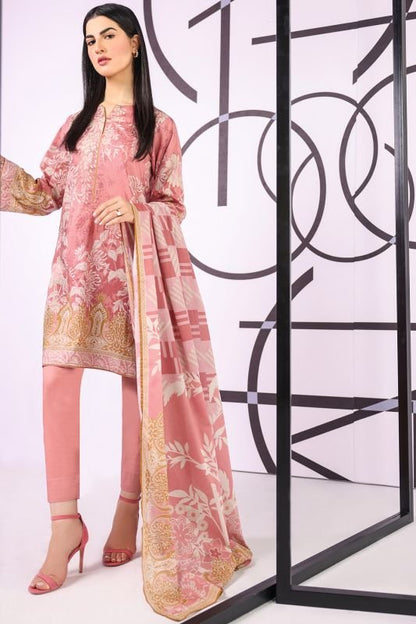 3 Pc Printed Lawn Suit