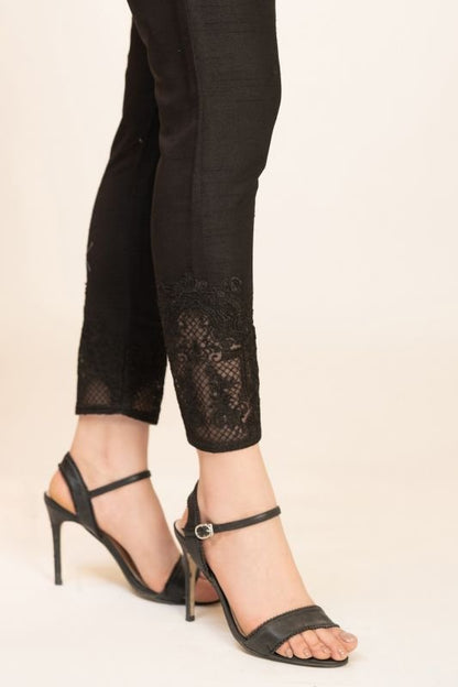 Formal Raw Silk Trouser