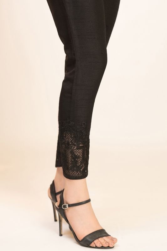 Formal Raw Silk Trouser