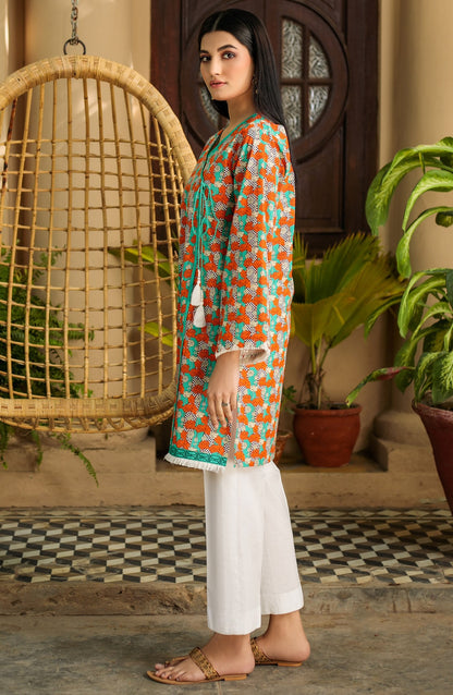 Orient - Unstitched 1 Piece Printed Lawn Shirt