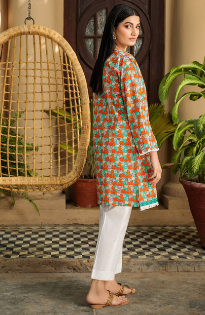 Orient - Unstitched 1 Piece Printed Lawn Shirt