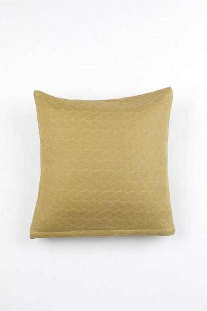 Dyed Jacquard Matelasse Cushion Cover