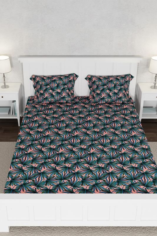 Basic Printed Bed Sheet Set T-150