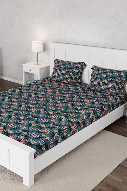 Basic Printed Bed Sheet Set T-150