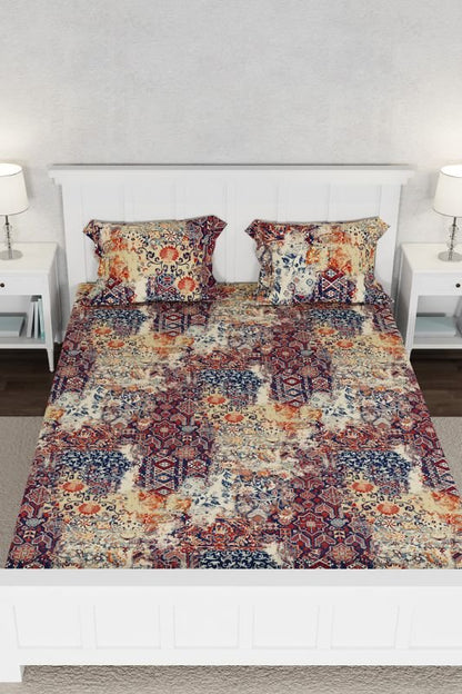 Basic Printed Bed Sheet Set T-150