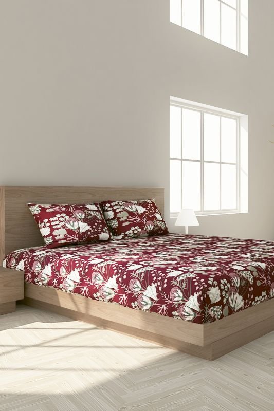 Printed Bedsheet Set T-200