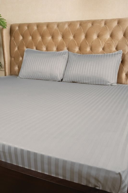 Alkaram - Printed Satin Luxury Bedsheet Set T-300