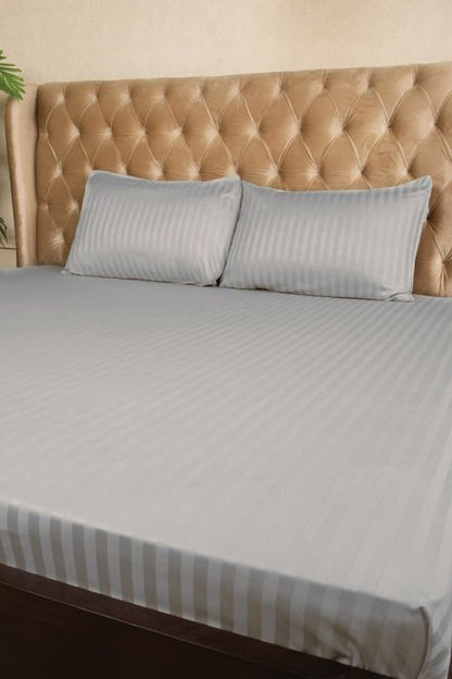 Alkaram - Printed Satin Luxury Bedsheet Set T-300