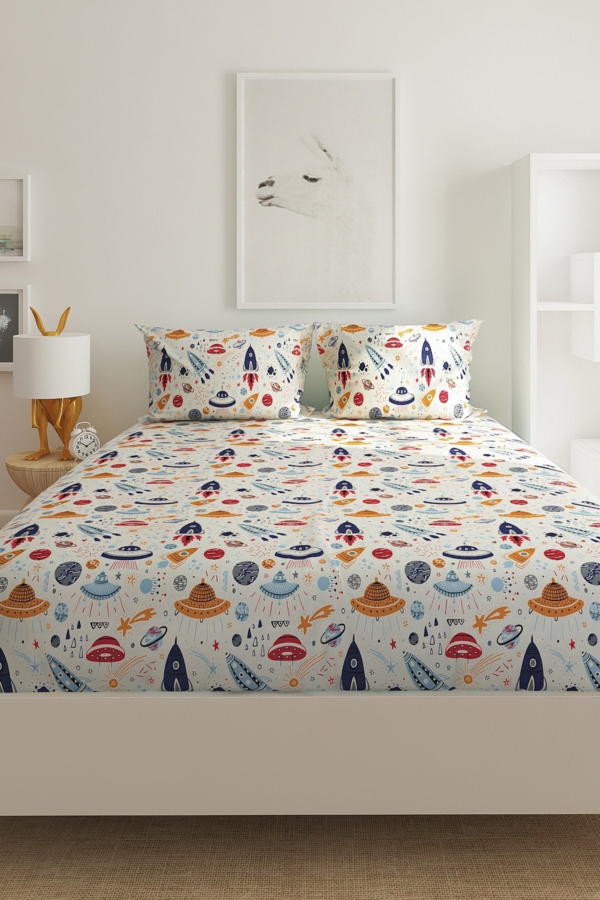 Alkaram - Printed Bedsheet Set T-150