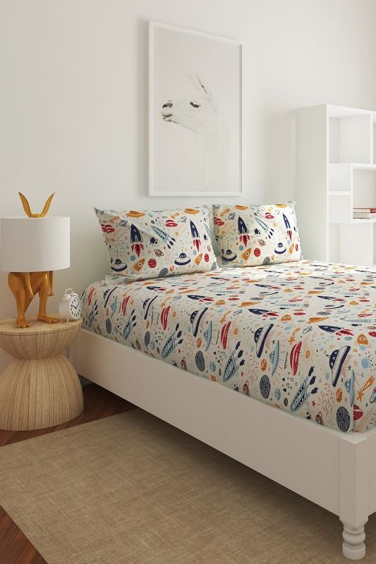 Alkaram - Printed Bedsheet Set T-150